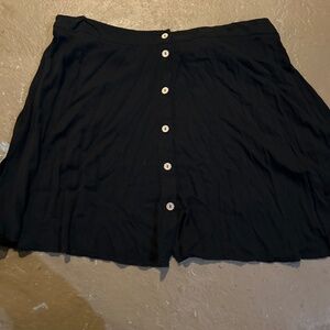 Black shirt with buttons